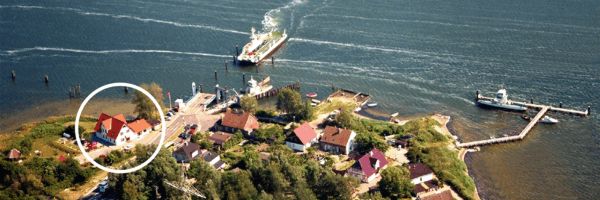 Die Pension Zur Wittower Fhre - Lage auf der Halbinsel Wittow, direkt an der Wittower Fhre